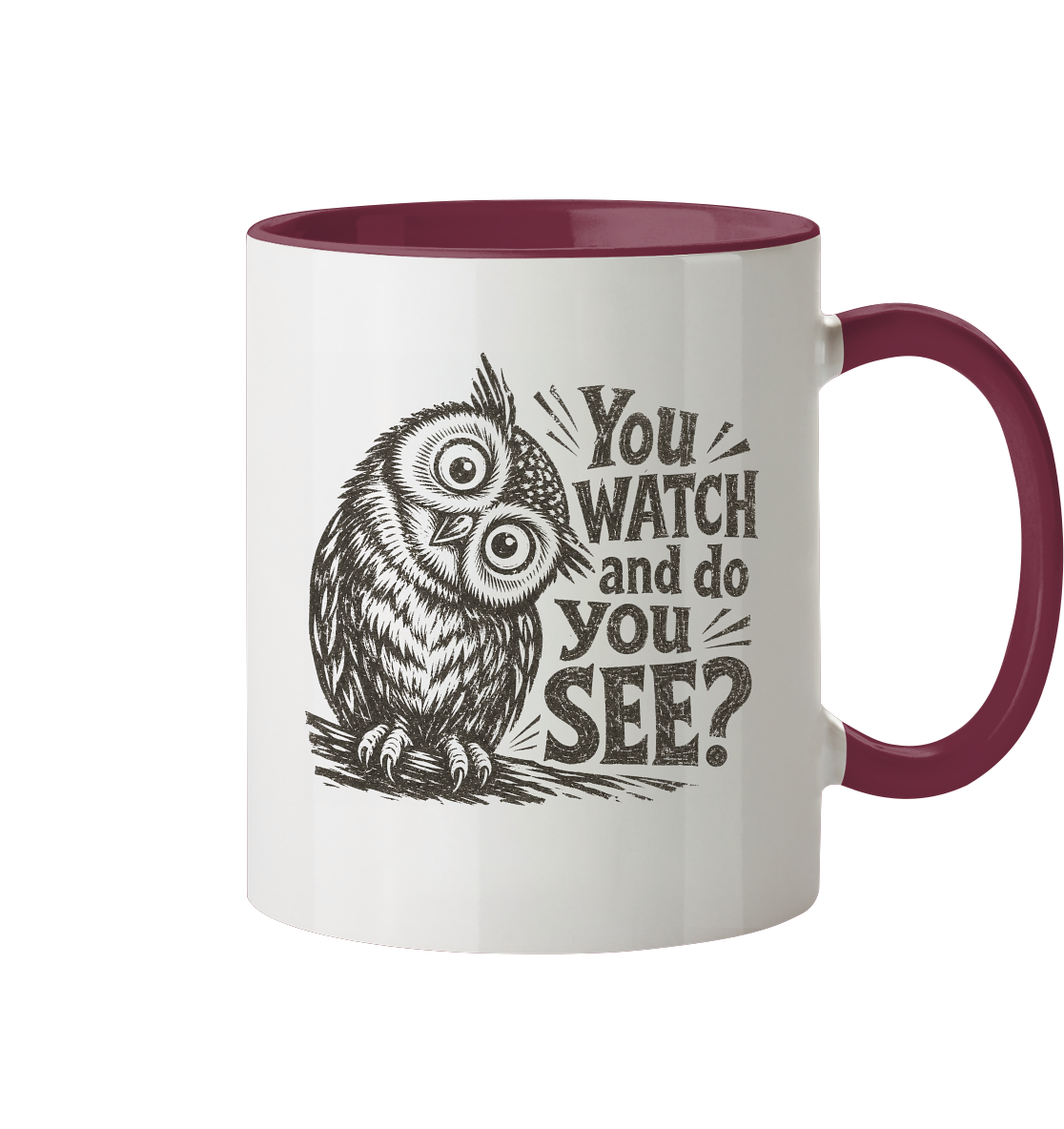 Do You See? - Tasse zweifarbig