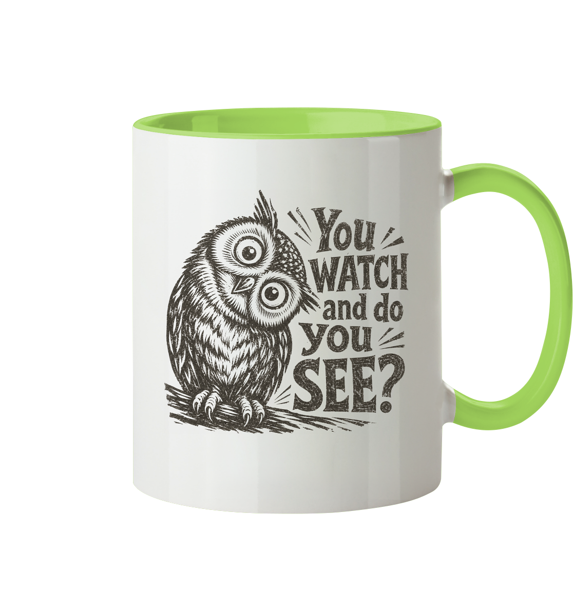 Do You See? - Tasse zweifarbig