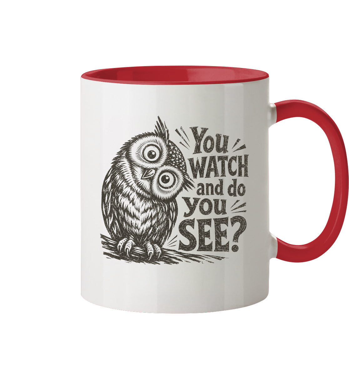 Do You See? - Tasse zweifarbig